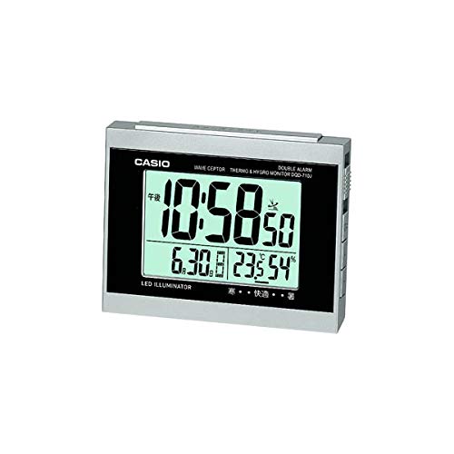 Amazon.co.jp: CASIO (カシオ) 置時計 WAVE CEPTOR 電波時計 DQD-710J